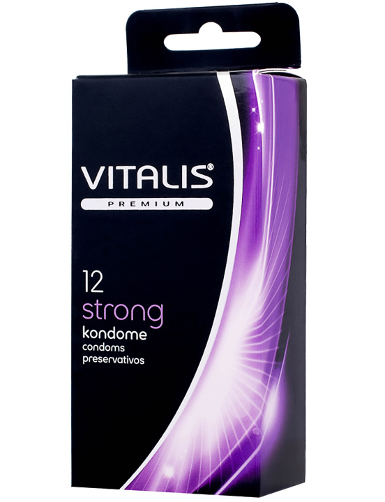 Презервативы VITALIS premium Strong сверхпрочные, 12 шт.