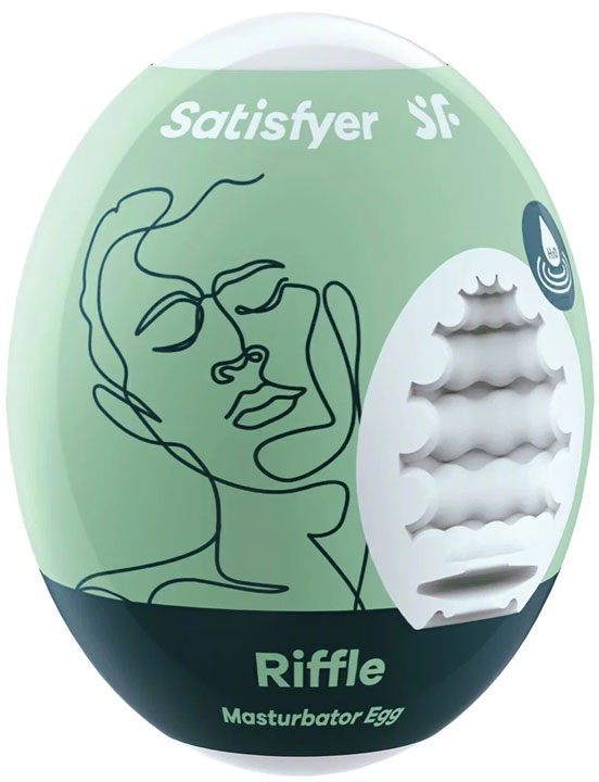 Мастурбатор-яйцо Satisfyer Egg Single (Riffle)