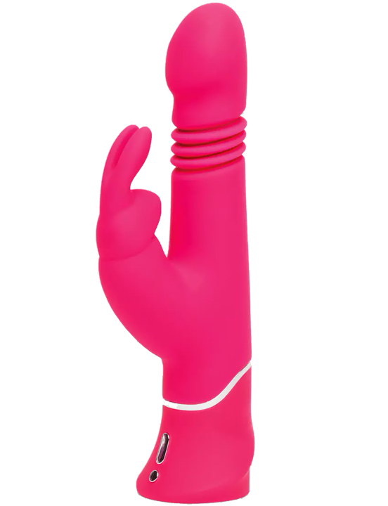 Вибратор Happy Rabbit Thrusting Realistic, розовый