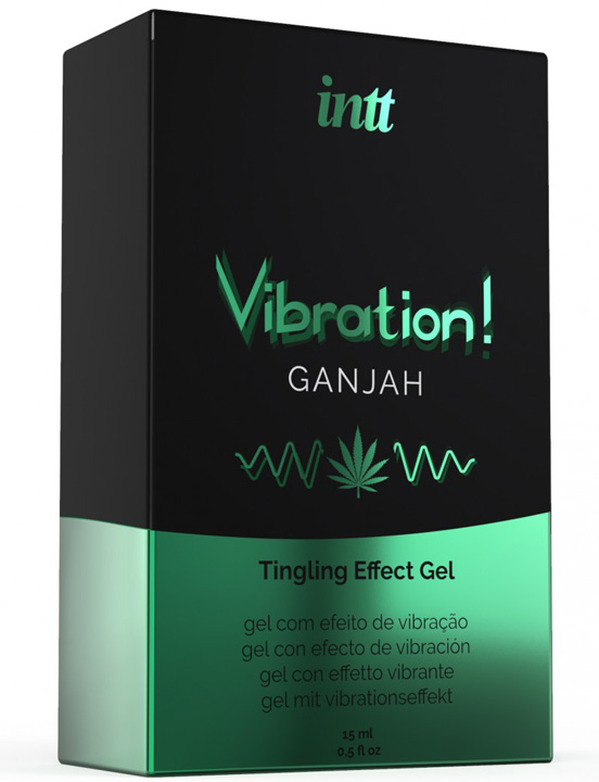 Жидкий интимный гель Ganjah с эффектом вибрации, 15 мл