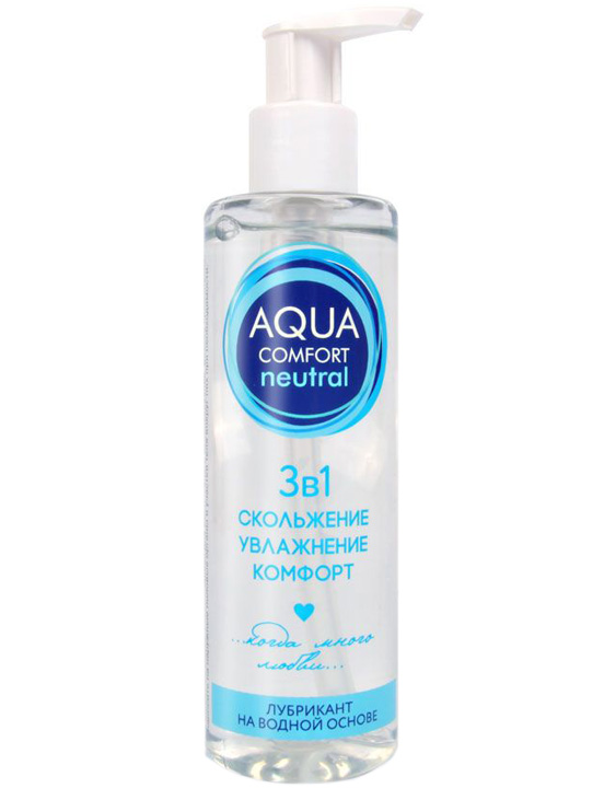Лубрикант Aqua Comfort Neutral на водной основе, 195 г