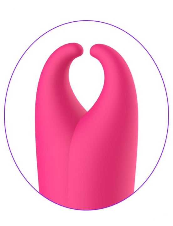 Вибратор с рожками Pedicel