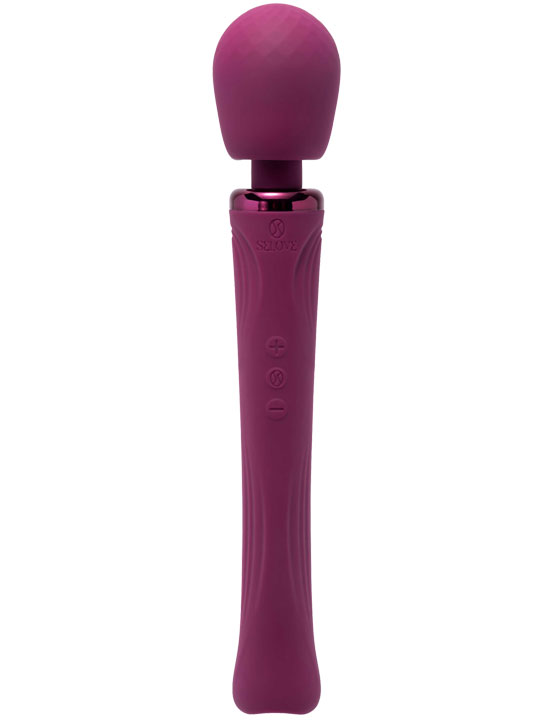 Вибратор-вонд Selove Vela, фиолетовый, 55х307мм