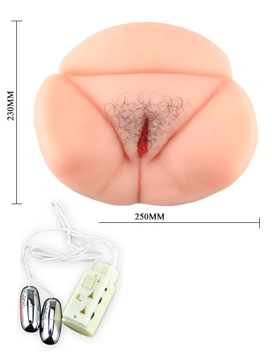 Вибровагина, вид спереди, ультраскин, 230x250 мм