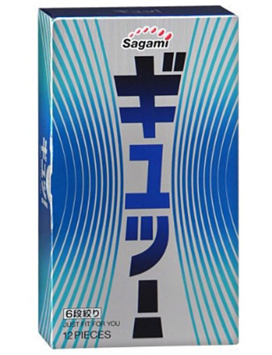 Презервативы Sagami Xtreme 6 FIT V, 12 шт.