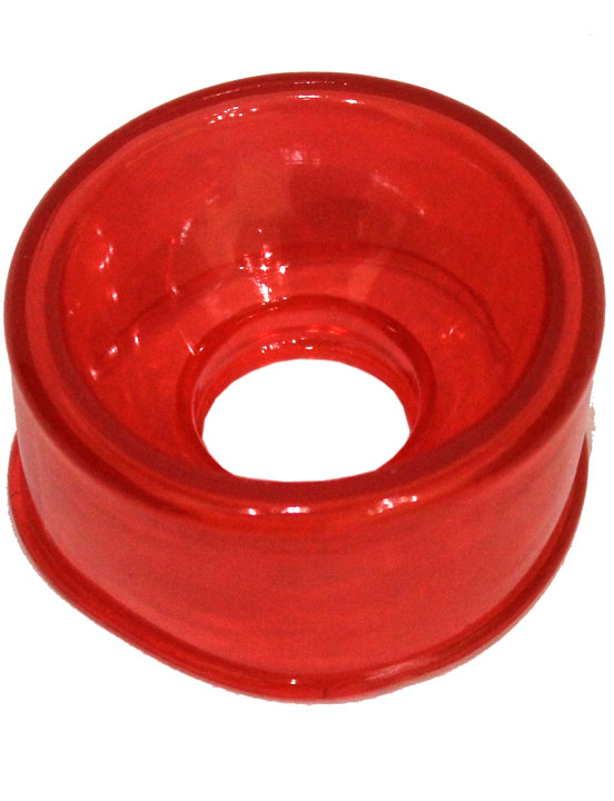 Помпа вакуумная Eroticon PUMP X1 с насосом, красная, 60x250 мм