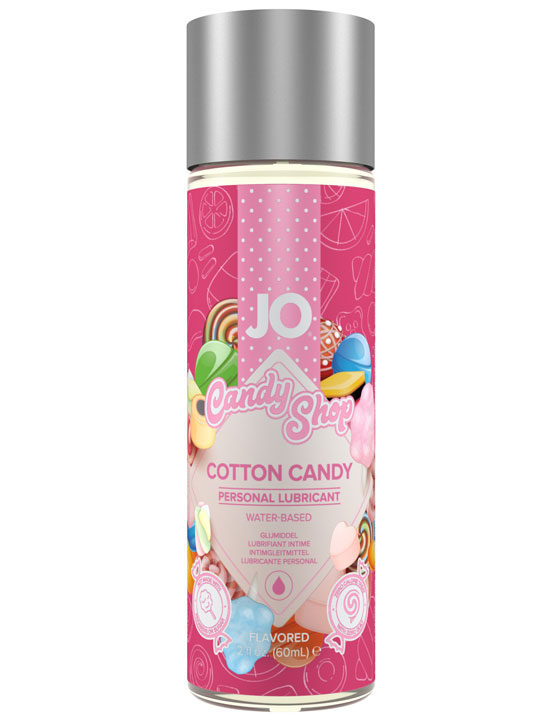 JO H2O Candy Shop Cotton Candy, вкусовой лубрикант «Сахарная вата», 60 мл
