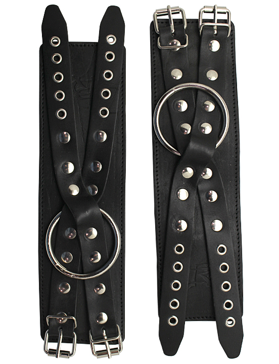 Наручники «крест», чёрный, размер универсальный