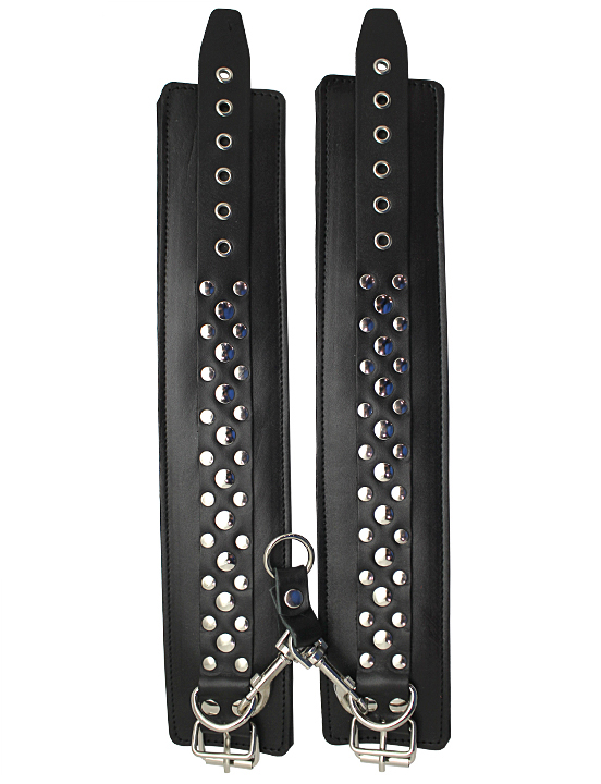 Поножи на мягкой подкладке, чёрные, размер универсальный