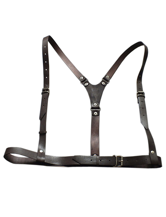 Портупея, коричневая кожа