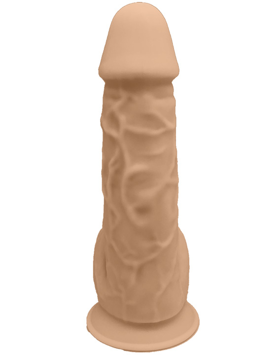 Фаллоимитатор SILEXD Model 1 Real Skin с мошонкой, 8,5", телесный
