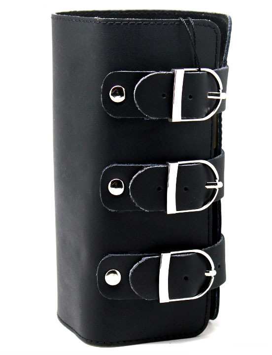 Манжета, 3 застёжки, чёрная