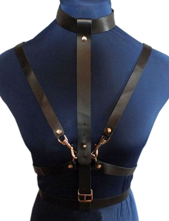 Портупея с ошейником, размер универсальный