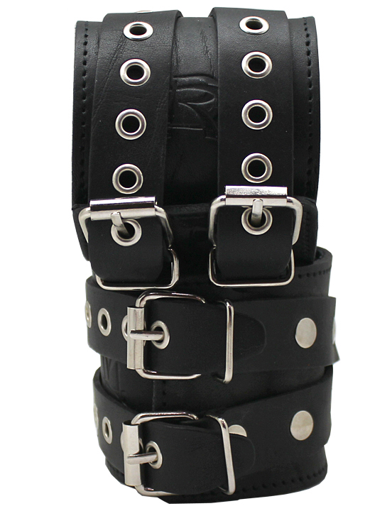 Наручники «крест», чёрный, размер универсальный