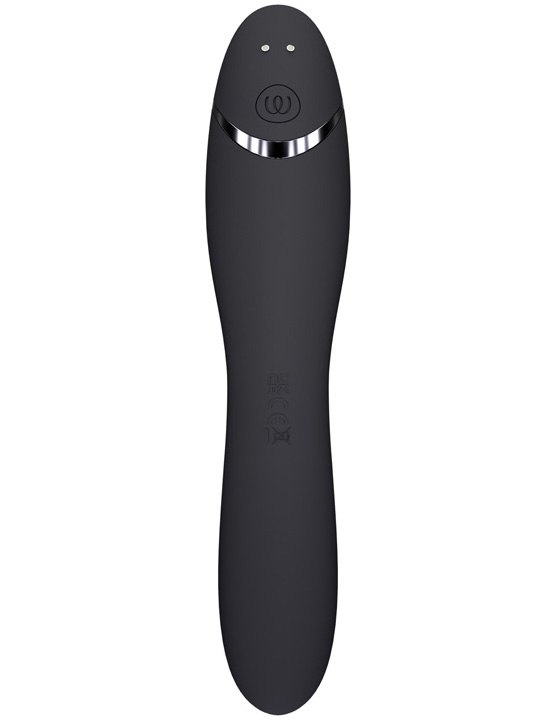 Стимулятор клитора Womanizer OG c технологией Pleasure Air и вибрацией, тёмно-серый
