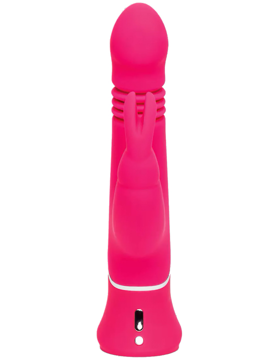 Вибратор Happy Rabbit Thrusting Realistic, розовый