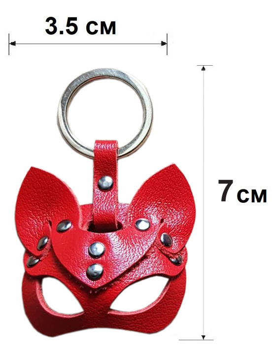 Сувенир-брелок «Кошка», красный