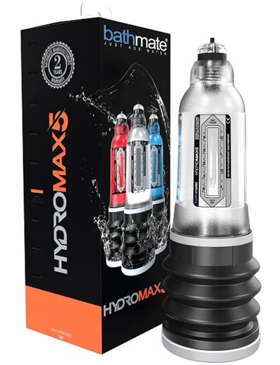 Гидропомпа Bathmate Hydromax5 crystal прозрачная