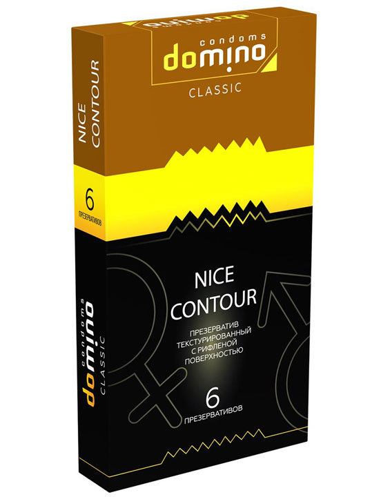 Презервативы DOMINO CLASSIC Nice Contour, 6 шт.