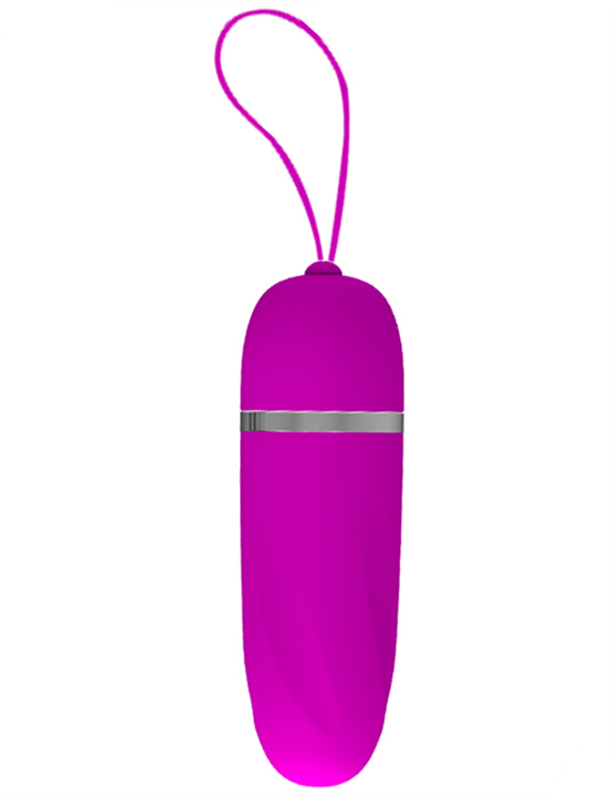 Виброяйцо Debby с дистанционым пультом, 12 видов вибрации, фиолетовое, 28x85 мм