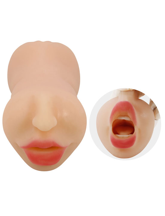 Мастурбатор Zoey ручной из серии Crazy Bull, двойной, 82x170 мм