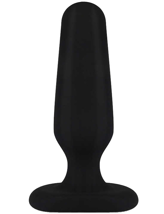 Плаг из ультрабархатистого силикона BEGINNER 3", чёрный 