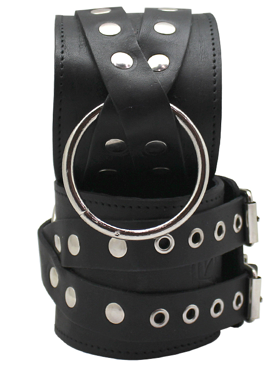 Наручники «крест», чёрный, размер универсальный