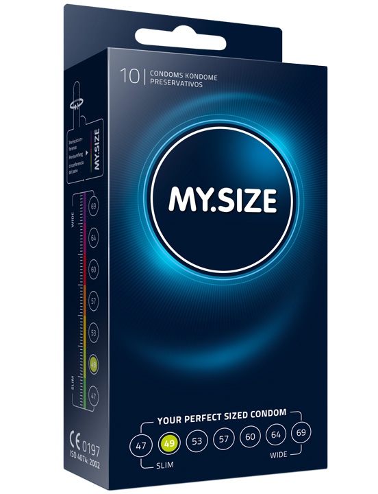 Презервативы MY.SIZE 49 размер, 10 шт.