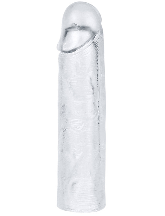 Насадка-удлинитель Flawless clear на пенис, 35x155 мм
