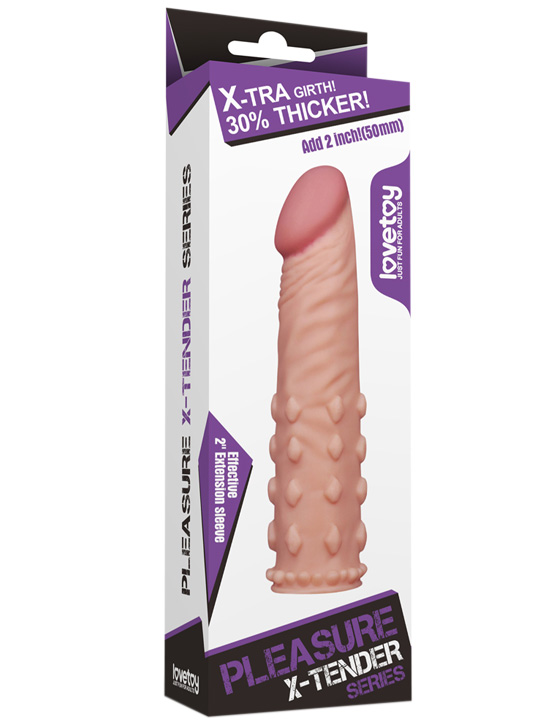 Насадка-удлинитель Pleasure X-Tender, 40x180 мм