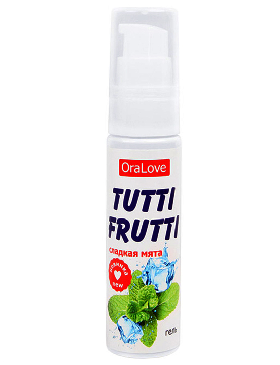 Гель-лубрикант «Tutti-Frutti Сладкая Мята» серии OraLove, 30 г