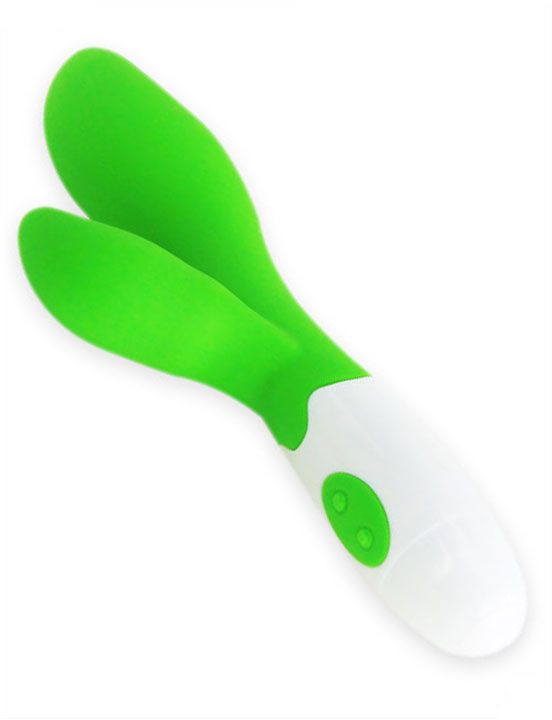 Вибратор Owen, 30 видов вибраций, зелёный, 38x200 мм