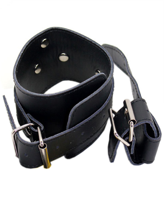 Манжета с фиксацией больших пальцев, чёрная