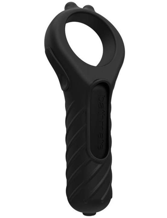 Виброкольцо Bathmate Vibe Edge черное