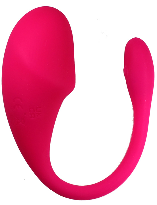 Вибратор Eroticon Lush с управлением со смартфона, розовый, 35x120 мм