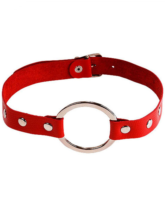 Кляп-рамка, красный, размер универсальный