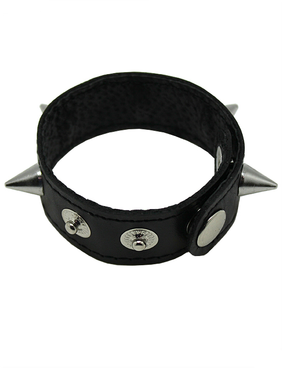Сбруя на фаллос с шипами, чёрная, размер универсальный