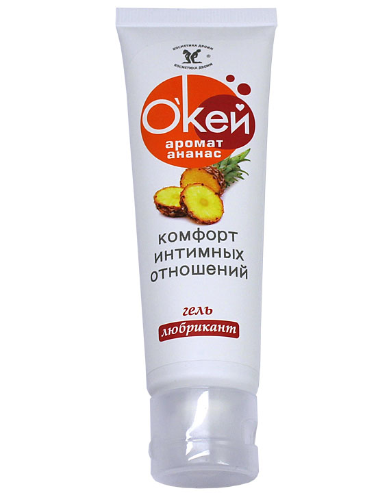 Гель-смазка «О'кей аромат ананас», 50 г
