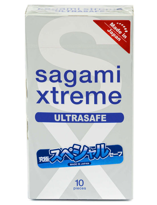 Презервативы Sagami Xtreme Ultrasafe, 10 шт.