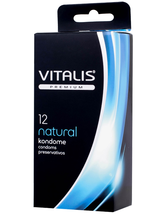 Презервативы VITALIS premium Natural классические, 12 шт.