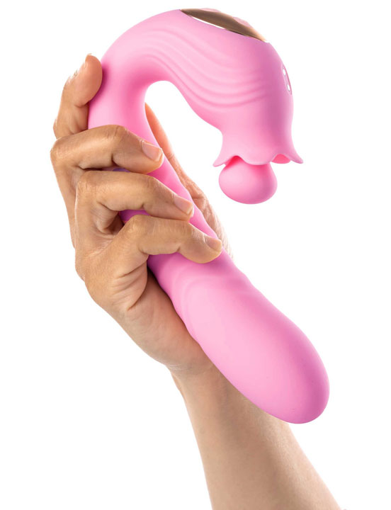 Вибратор Selove Campanula, розовый, 33х182 мм