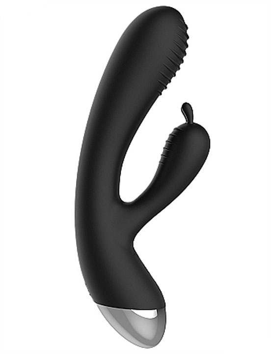 Вибратор с электростимуляцией Rabbit, 36х190 мм