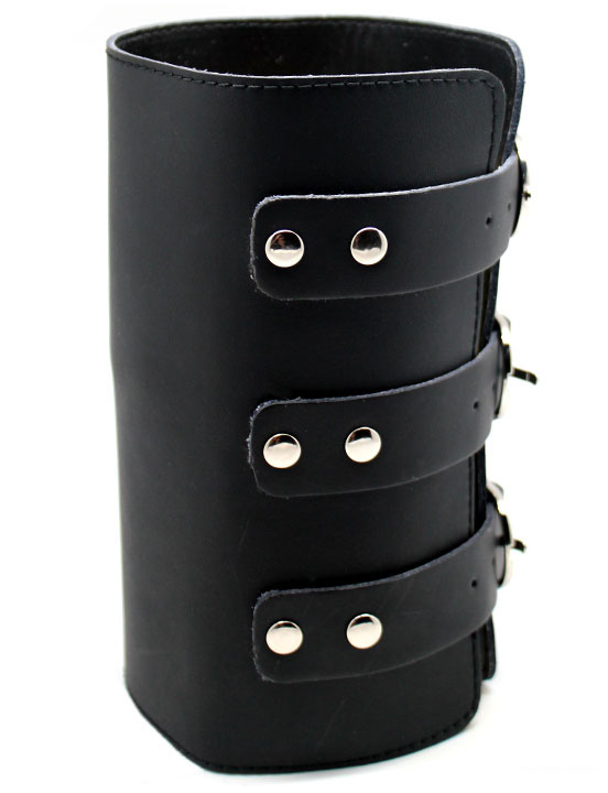 Манжета, 3 застёжки, чёрная