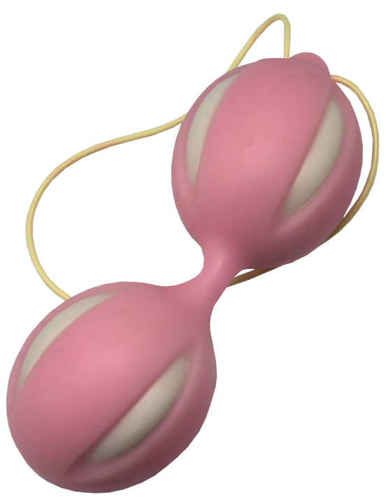 Шарики вагинальные, розовые, диаметр 35 мм