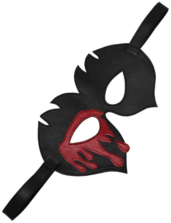 Очки-маска «Вампир», чёрно-красная, размер универсальный