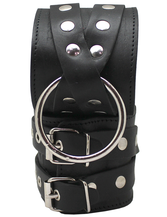 Наручники «крест», чёрный, размер универсальный