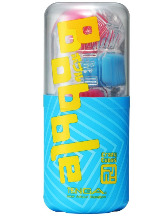 Мастурбатор Tenga Bobble Crazy Cubes, 140x55 мм