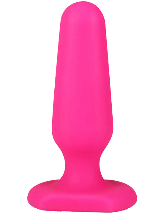 Плаг из ультрабархатистого силикона BEGINNER 3", розовый