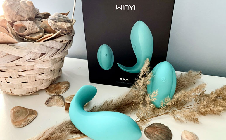 Кит цвета «Тиффани». Вибропробка Ava от WINYI