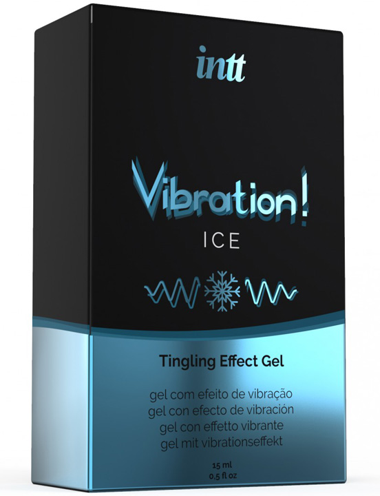 Жидкий интимный гель Ice с эффектом вибрации, 15 мл